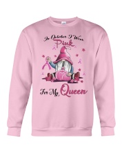 In October I Wear Pink For My Queen Crewneck Sweatshirt thumbnail