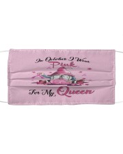 In October I Wear Pink For My Queen Cloth face mask thumbnail
