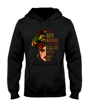 I'm A July Woman I Have 3 Sides Cute Birthday Gift Hooded Sweatshirt thumbnail