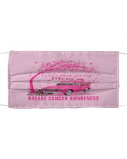 I Wear Pink For My Mom Breast Cancer Awareness Cloth face mask thumbnail