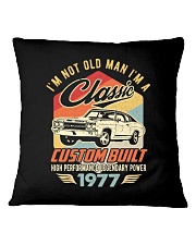 Classic Car - 43 Years Old Matching Birthday Tee Square Pillowcase thumbnail