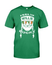 Feelin' Willie Lucky Irish Flag St Patrick's Day Premium Fit Mens Tee thumbnail