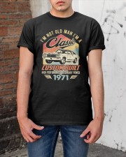 Classic Car - 49 Years Old Matching Birthday Tee Classic T-Shirt apparel-classic-tshirt-lifestyle-31