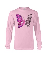 The Devil Whispered To Her You Cannot With Stand Long Sleeve Tee thumbnail