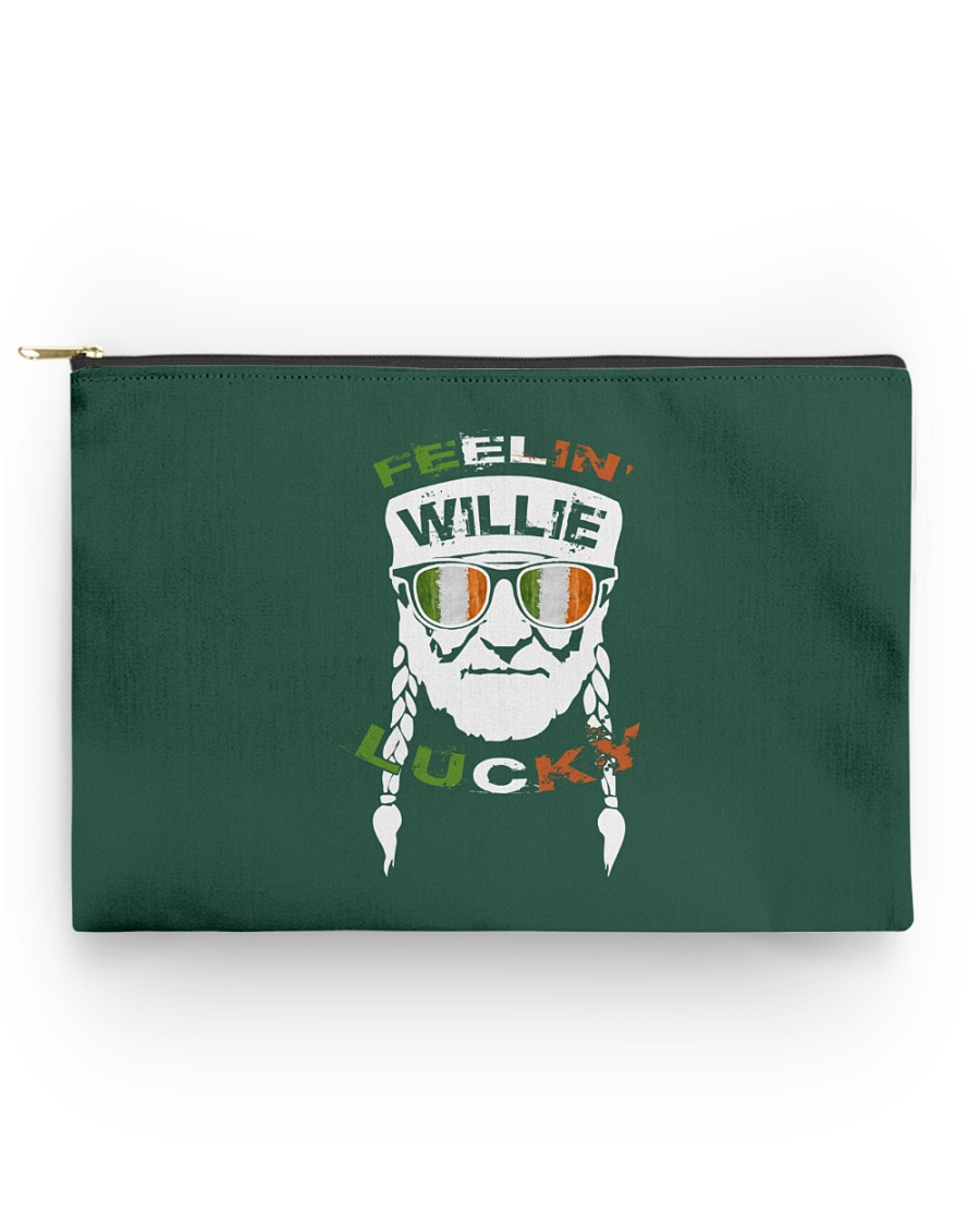Feeling Willie Lucky Irish Flag St Patrick's Day Accessory Pouch - Standard