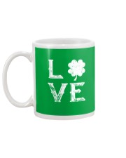 Vintage Love Shamrock Irish St Patrick's Day Mug back