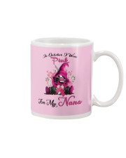 In October I Wear Pink For My Nana Gnome Breast Mug thumbnail
