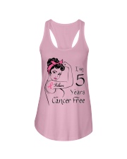 I'm 5 Years Cancer Survivor Breast Cancer Ladies Flowy Tank thumbnail