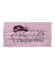 I'm 5 Years Cancer Survivor Breast Cancer Cloth face mask thumbnail