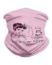 I'm 5 Years Cancer Survivor Breast Cancer Neck Gaiter thumbnail