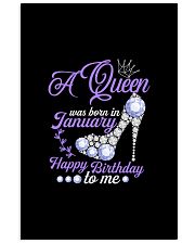 A Queen Was Born In January Happy Birthday to Me 11x17 Poster thumbnail