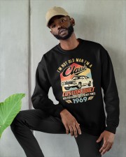 Classic Car - 51 Years Old Matching Birthday Tee Crewneck Sweatshirt apparel-crewneck-sweatshirt-lifestyle-front-08