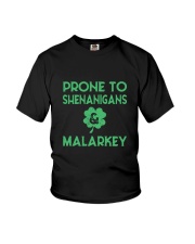 Vintage Prone To Shenanigans And Malarkey Youth T-Shirt thumbnail