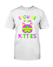 Vintage Show Me Your Kitties Cat Lovers - Unisex Premium Fit Mens Tee thumbnail