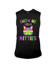 Vintage Show Me Your Kitties Cat Lovers - Unisex Sleeveless Tee thumbnail