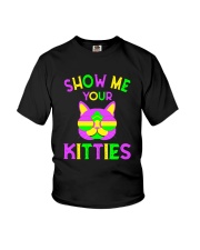 Vintage Show Me Your Kitties Cat Lovers - Unisex Youth T-Shirt thumbnail