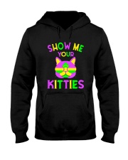 Vintage Show Me Your Kitties Cat Lovers - Unisex Hooded Sweatshirt thumbnail