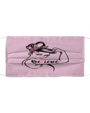 Breast Cancer Warrior Awareness Support Believe Cloth face mask thumbnail