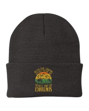 Never Take Camping Advice - You'll End Up Drunk Knit Beanie thumbnail