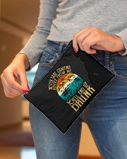 Never Take Camping Advice - You'll End Up Drunk Accessory Pouch - Standard aos-accessory-pouch-8-5x6-lifestyle-front-04