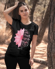 Breast Cancer Awareness Religious Pink Ribbon Ladies T-Shirt apparel-ladies-t-shirt-lifestyle-06