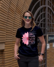 Breast Cancer Awareness Religious Pink Ribbon Ladies T-Shirt lifestyle-women-crewneck-front-2