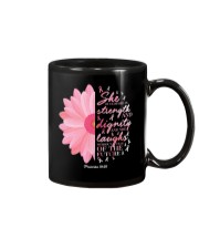 Breast Cancer Awareness Religious Pink Ribbon Mug thumbnail