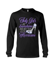 July Girls Are Sunshine Mixed With Hurricane Long Sleeve Tee thumbnail
