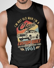 Classic Car - 59 Years Old Matching Birthday Tee Sleeveless Tee garment-tshirt-tanktop-detail-front-chest-01