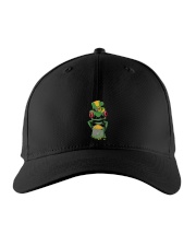 Frog Leprechaun Pot Of Gold Shamrock St Patrick's Embroidered Hat thumbnail
