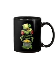 Frog Leprechaun Pot Of Gold Shamrock St Patrick's Mug thumbnail