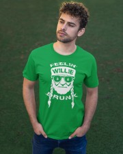 Feeling Willie Drunk St Patrick's Day Classic T-Shirt apparel-classic-tshirt-lifestyle-front-43