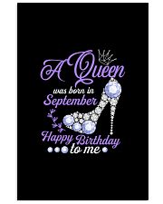 A Queen Was Born In September Happy Birthday to Me 11x17 Poster thumbnail