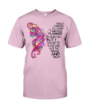 Breast Cancer Is A Journey I Never Planned Classic T-Shirt thumbnail