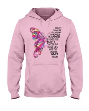 Breast Cancer Is A Journey I Never Planned Hooded Sweatshirt thumbnail