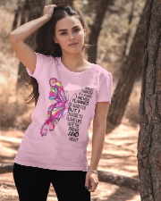 Breast Cancer Is A Journey I Never Planned Ladies T-Shirt apparel-ladies-t-shirt-lifestyle-06