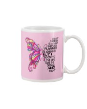 Breast Cancer Is A Journey I Never Planned Mug thumbnail