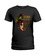 I'm A September Woman I Have 3 Sides Birthday Gift Ladies T-Shirt thumbnail