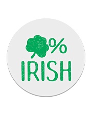 Lucky Irish Green Shamrock St Patrick's Day Circle Coaster thumbnail