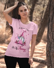 In October I Wear Pink For My Nanny Ladies T-Shirt apparel-ladies-t-shirt-lifestyle-06