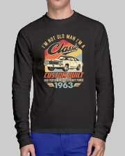 Classic Car - 57 Years Old Matching Birthday Tee Long Sleeve Tee lifestyle-unisex-longsleeve-front-1