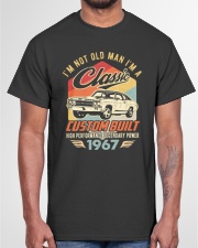 Classic Car - 53 Years Old Matching Birthday Tee Classic T-Shirt garment-tshirt-unisex-front-03