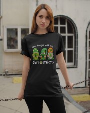 Just Hanging With My Gnomies Irish Green Shamrock Classic T-Shirt apparel-classic-tshirt-lifestyle-19
