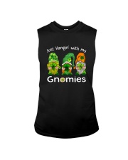 Just Hanging With My Gnomies Irish Green Shamrock Sleeveless Tee thumbnail