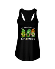 Just Hanging With My Gnomies Irish Green Shamrock Ladies Flowy Tank thumbnail