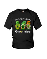 Just Hanging With My Gnomies Irish Green Shamrock Youth T-Shirt thumbnail