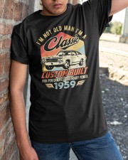 Classic Car - 61 Years Old Matching Birthday Tee Classic T-Shirt apparel-classic-tshirt-lifestyle-27
