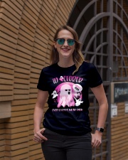 In October Even Ghosts Wear Boo Halloween Breast Ladies T-Shirt lifestyle-women-crewneck-front-2