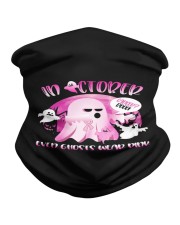 In October Even Ghosts Wear Boo Halloween Breast Neck Gaiter thumbnail