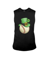 Baseball Leprechaun Irish Shamrock St Patrick's D Sleeveless Tee thumbnail